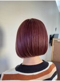 ピンクバイオレット/カシスバイオレット/ボブ