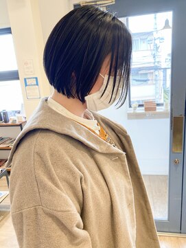 メルト 吉祥寺(melt) 【宮本大輔】ミニボブ 小顔 伸ばしかけ 丸み 暗髪 大人ボブ