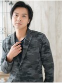 ダークアッシュの爽やかワンレンセミウエットO