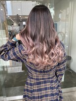 ワンスタイル(One style)  【2ブリーチ】バレイヤージュ＋髪質改善トリートメント