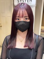 ベレーザ 渋谷(BELEZA)&nbsp;2263外国人風カラーロイヤルパープルこなれヘアディープパープル