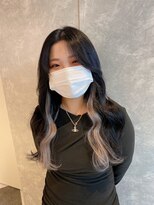 ガルボヘアー 名古屋栄店(garbo hair)&nbsp;#名古屋#栄#プルエクステ#インナーカラー#シルバー#ハイトーン