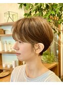 大人丸みショート