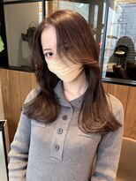 ロンドエニカ 大宮(Lond enika)&nbsp;韓国ヘア　ワンホンヘア　くびれヘア　韓国巻き【大宮美容室】