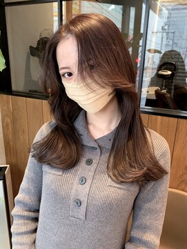 ロンドエニカ 大宮(Lond enika) 韓国ヘア　ワンホンヘア　くびれヘア　韓国巻き【大宮美容室】