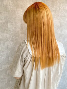 シード 成増 下赤塚店(ced.) 【ced.】オレンジカラー×ダブルカラー×ケアブリーチ