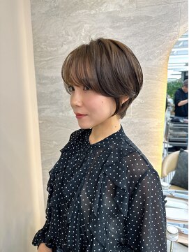 ロンドソレイユ 池袋(Lond soleil) ショート/前髪カット/レイヤーカット/黒髪/髪質改善[池袋]