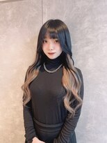 ガルボヘアー 名古屋栄店(garbo hair) #プルエクステ#グラデーション#ハイトーン#ブラック#名古屋