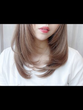 アンラヴェスト(AN LOVEST mashup hs) 顔周りレイヤー/ブリーチなしダブルカラー☆☆