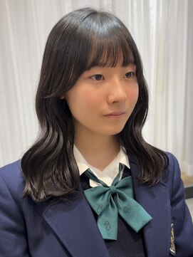 ビューブルー 亀戸錦糸町(VIEW BLUE) ◎美髪カールピンクブラウンエアリーロングセミディ似合わせ前髪