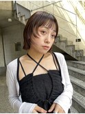 ◎ショートレイヤーボブウルフ縮毛矯正10代20代30代