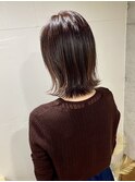 外ハネボブ／髪質改善／フローディアトリートメント