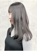 ＊毛先ワンカールゆるふわカールOLシースルーバング30代40代2