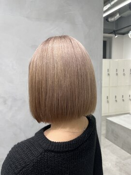 ヘアサロン ドット トウキョウ カラー 町田店(hair salon dot. tokyo color) 黒髪/ボブルフ/ネビージュ/小顔/ワンレン/前髪