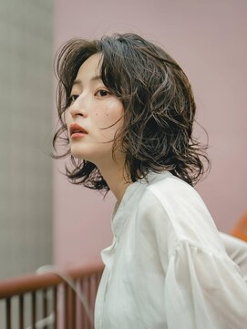ベンジー 薬院大通店(benji) 《benji》大人パーマボブ