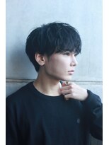 リノ 吉祥寺(Lino kichijoji) 無造作マッシュ黒髪ブルーブラック