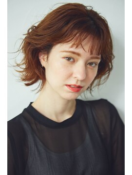 エクファ ヘア オリジン(ex-fa hair origin) 黒髪カタロググレーベージュレイヤーロングアッシュカラー