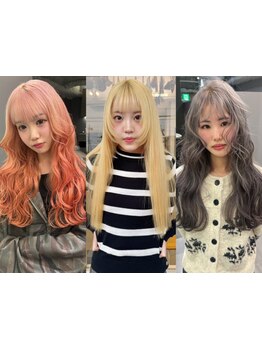<トレンド×個性を引き出す>唯一無二のスタイルをご提案*[名古屋/ブリーチ/ケアブリーチ/髪質改善/学割U24]