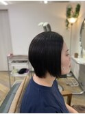前下がりボブ
