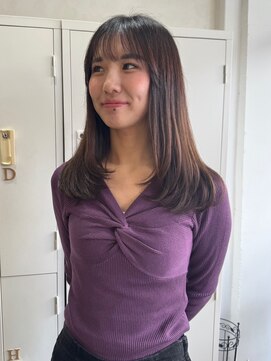 ロメオ 京橋(ROMEO) ハイライトカラー/ミルクティーベージュ/レイヤーカット