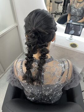アレンヘアー 梅田店(ALLEN hair) ツインポニーアレンジ