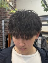 バーシャミ 博多(Baciami)&nbsp;ツイスパでつくる大人メンズの余裕ある無造作ヘア