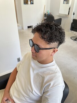 スパイラルパーマ