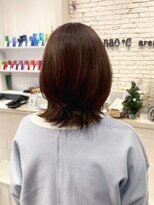 ナオシ エリアツー 北大和店(nao c area2)&nbsp;ナチュラルハイライトボブ【生駒市】