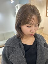 シーナ(scena)&nbsp;【ブリーチなしWカラー】オリーブベージュ