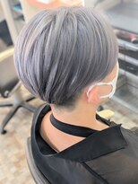 ウィズ ANNEX店(With)&nbsp;ハンサムショート×シルバーグレージュ