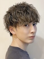レタッチバイフィフス 大阪梅田(RETOUCH by fifth)&nbsp;大阪梅田ツイストスパイラルパーマ波巻きパーマメンズマッシュ◆