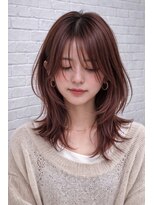 アンディー(&dy) くびれミディ×チェリーピンクレイヤー 髪質改善トリートメント