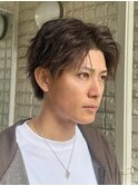 メンズブリーチスパイラルパーマツイストパーマメンズブリーチ