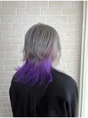 派手髪ウルフ
