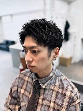 マジック 関目店(magic) 清潔感◎黒髪×無造作ショートピンパーマ