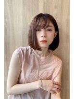 トイロ 中目黒(Toiro)&nbsp;ワンレンボブ韓国ボブミディアムボブシースルバング