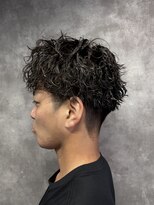 スピン 本八幡(SPIN) MEN’S HAIR/サーフカール/刈り上げセンターパート/本八幡