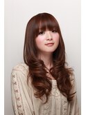 タテ巻きグラマラスストレート