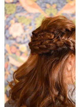 ザップ(ZAP) ハーフアップ　#ハニーヘア（W）