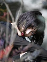 アルス ヘアーデザイン 覚王山(A.r.s hair design)&nbsp;【A.r.s hair】切りっぱなしマチルダボブ × プラムブラック