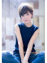 【ROJITHA】ショート×オリーブベージュ