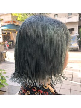 アンベリール 大名(Embellir) ブリーチ 縮毛矯正