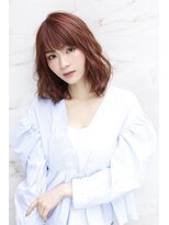 オーロ 緑地公園店(ORO)&nbsp;☆ゆるふわゆるふわ感が可愛いくびれセミディ☆