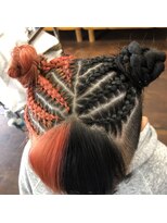 ビューティーサロンワタナベ 本店&nbsp;コーンロウフルデザイン