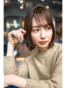 オースティン 錦糸町(AUSTIN) AUSTIN☆外ハネボブアッシュブラウンネオウルフツイストパーマ