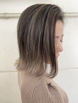 ナイン ヘアースタジオ(NINE Hair Studio)&nbsp;ボブバレイヤージュ