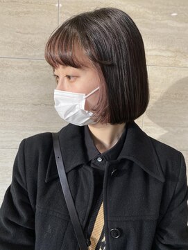 フェイス 大船(FACE) 10代、20代/インナーカラー/ボブ/ピンクベージュ