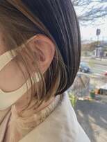 パディントン(Paddington)&nbsp;インナーシルバー♪ぱっつん風ボブ☆