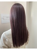 ルー(loup)&nbsp;ラベンダーグレージュ/ダブルカラー/モーブカラー/髪質改善/天神