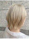 ミルクティーベージュ×ボブショート【曽我一太】